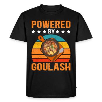 Goulash Goulasch hongrois Cadeau - T-shirt Premium bio Homme - noir - Devant - Nico (187cm)