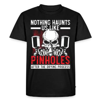 Car Painter Car Painter - Men's Premium Organic T-Shirt - black - Front - Nico (187cm)