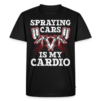 L’élimination de la rouille est mon hobby body lac - T-shirt Premium bio Homme - noir - Devant - Nico (187cm)