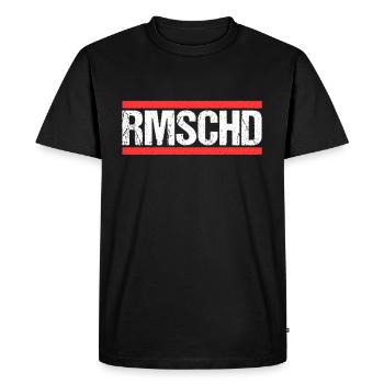 Remscheiderin Remscheider Remscheid - Men's Premium Organic T-Shirt - black - Front - Nico (187cm)