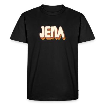 Jenaerin Jenaer Jena - T-shirt Premium bio Homme - noir - Devant - Nico (187cm)