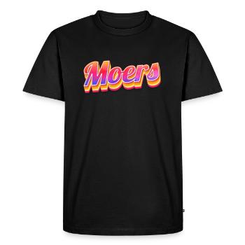 Moerserin Moerser Moers - Men's Premium Organic T-Shirt - black - Front - Nico (187cm)