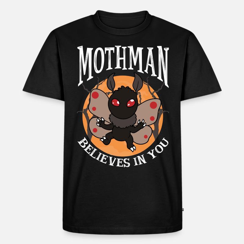 Kryptide Folklore - Männer Premium Bio T-Shirt - Schwarz