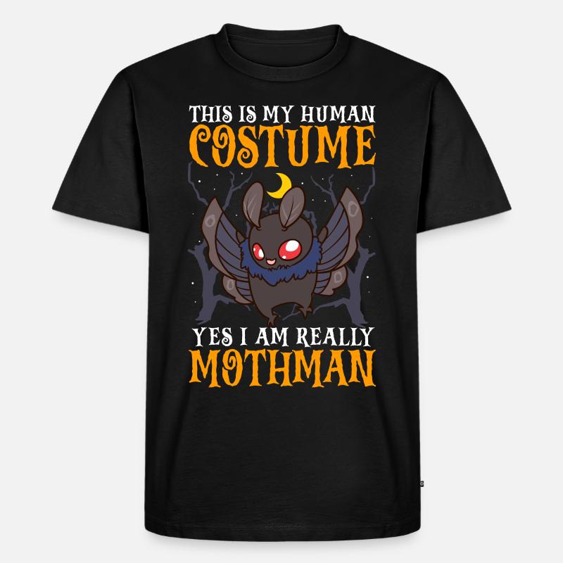 Kryptide Folklore - Männer Premium Bio T-Shirt - Schwarz