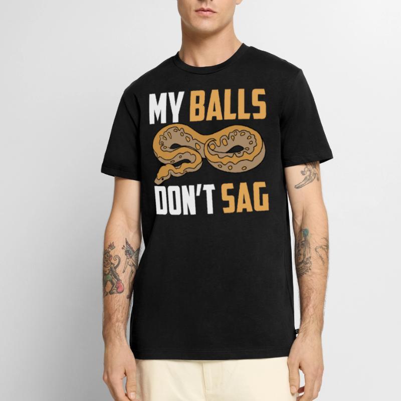 Serpent python boule T-shirt Premium bio Homme