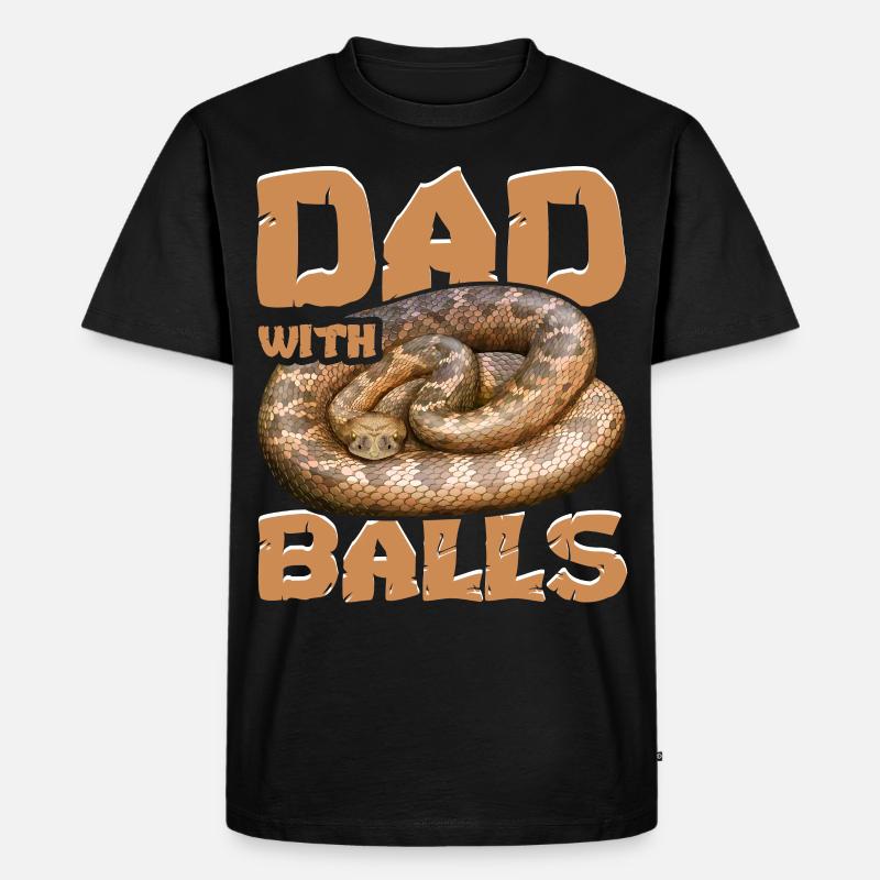 Serpent python royal - T-shirt Premium bio Homme - noir