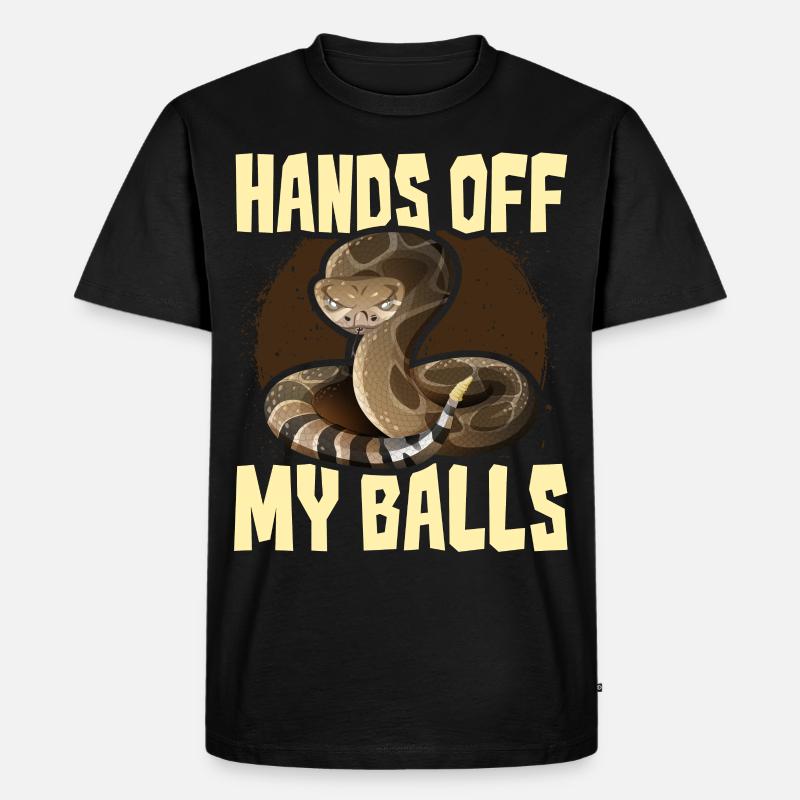 Serpent python royal - T-shirt Premium bio Homme - noir