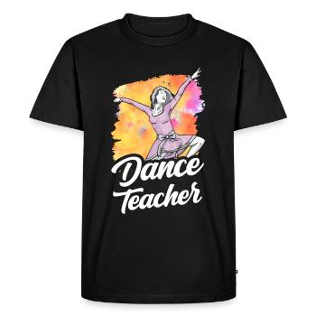 Dance Teacher Dance Course Dance Teacher Dance School - Men's Premium Organic T-Shirt - black - Front - Nico (187cm)
