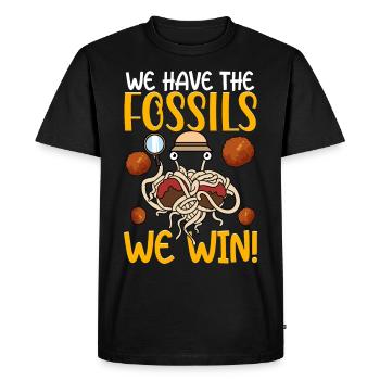 Flying Spaghetti Monster FSM - Men's Premium Organic T-Shirt - black - Front - Nico (187cm)