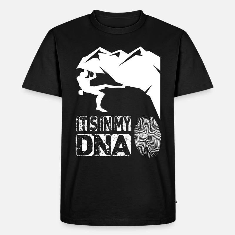 Grimper dans mon ADN - T-shirt Premium bio Homme - noir