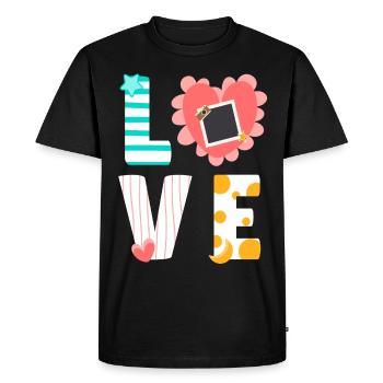 Scrapbooking Scrapbooker - Men's Premium Organic T-Shirt - black - Front - Nico (187cm)