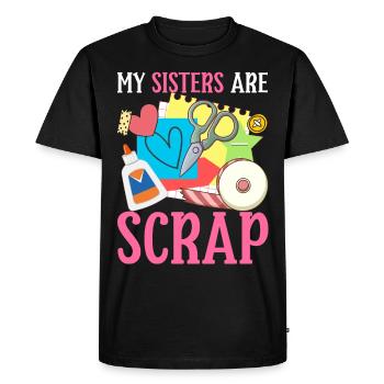 Scrapbooking Scrapbooker - Men's Premium Organic T-Shirt - black - Front - Nico (187cm)
