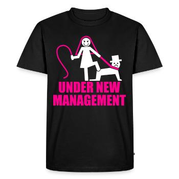 Enterrement de vie de garçon grondant enterrement de vie de garçon - T-shirt Premium bio Homme - noir - Devant - Nico (187cm)