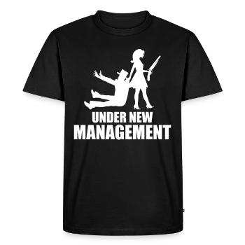 Enterrement de vie de garçon grondant enterrement de vie de garçon - T-shirt Premium bio Homme - noir - Devant - Nico (187cm)