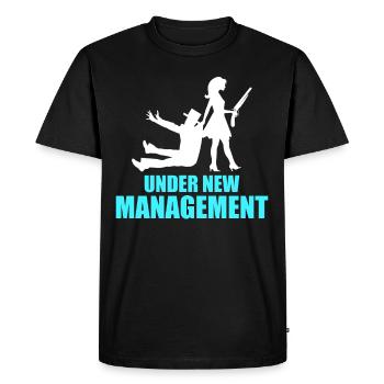 Enterrement de vie de garçon grondant enterrement de vie de garçon - T-shirt Premium bio Homme - noir - Devant - Nico (187cm)