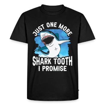 Une seule autre dent de requin promise aux requins dents de requin - T-shirt Premium bio Homme - noir - Devant - Nico (187cm)
