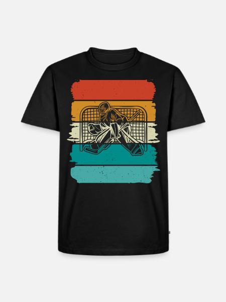 Eishockey Ice Hockey - Men's Premium Organic T-Shirt - black