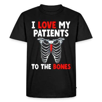 Chiropractor Chiropractic Spine Whisperer - Men's Premium Organic T-Shirt - black - Front - Nico (187cm)