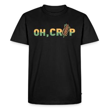 Farmer Farmer Grain Farmer Farm Country Egg - Men's Premium Organic T-Shirt - black - Front - Nico (187cm)