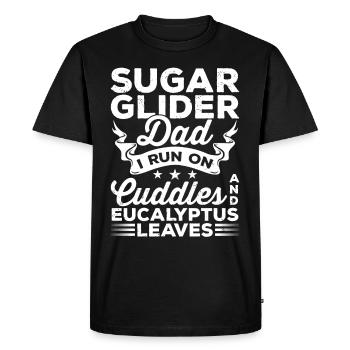 Sugar Glider Papa Sugar Gliders Owners Animals - Men's Premium Organic T-Shirt - black - Front - Nico (187cm)