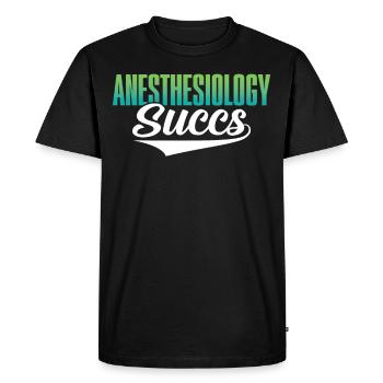 Anaesthetist - Men's Premium Organic T-Shirt - black - Front - Nico (187cm)