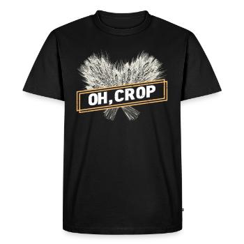 Farmer Farmer Grain Farmer Farm Country Egg Seed - Men's Premium Organic T-Shirt - black - Front - Nico (187cm)