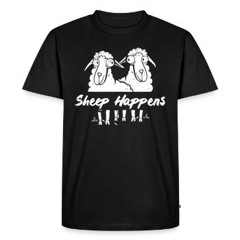 Farmer Farmer Lamb Farmer Farm Country Egg Sheep - Men's Premium Organic T-Shirt - black - Front - Nico (187cm)