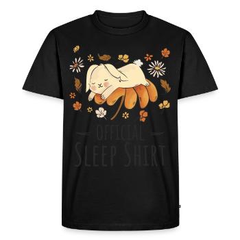 Bowling Cone Official Sleep Shirt for Fans Bowlin - Men's Premium Organic T-Shirt - black - Front - Nico (187cm)