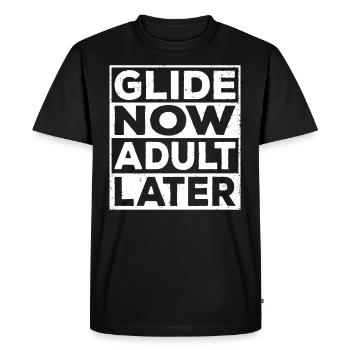Sugar Glider-Owner Glide Now Sugar Gliders - Men's Premium Organic T-Shirt - black - Front - Nico (187cm)