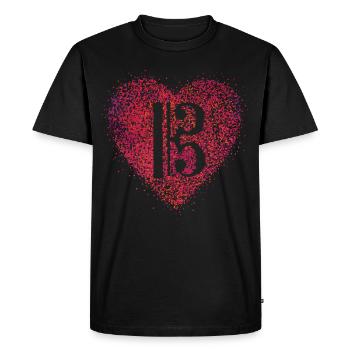 Clef de sol alto Alto chanteuse alto - T-shirt Premium bio Homme - noir - Devant - Nico (187cm)