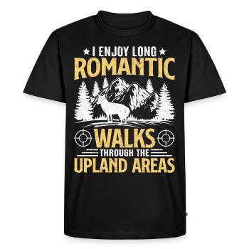 Coyote Hunt Coyote Hunter Yote - Men's Premium Organic T-Shirt - black - Front - Nico (187cm)