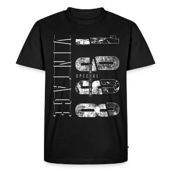 Millésime 1998 Edition spéciale Année de naissance 1998 - T-shirt Premium bio Homme - noir - Devant - Nico (187cm)