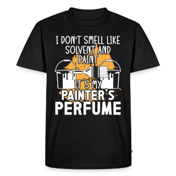 Maler My Painter ́s Perfume Lackierer Malerei - T-shirt Premium bio Homme - noir - Devant - Nico (187cm)