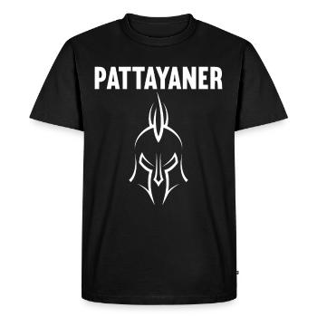 Vintage Thaïlande Thaïlande Pattayaner Pattaya - T-shirt Premium bio Homme - noir - Devant - Nico (187cm)