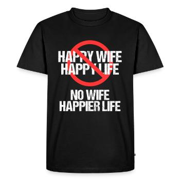 Divorce Séparation Divorce Divorce - T-shirt Premium bio Homme - noir - Devant - Nico (187cm)