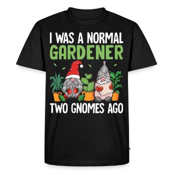 Drôles de nains de jardin - T-shirt Premium bio Homme - noir - Devant - Nico (187cm)