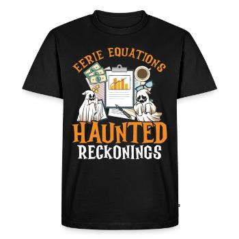 Équations étranges Spooky bills H - T-shirt Premium bio Homme - noir - Devant - Nico (187cm)