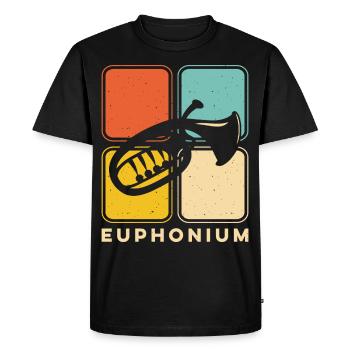 Baritone Baritone - Men's Premium Organic T-Shirt - black - Front - Nico (187cm)