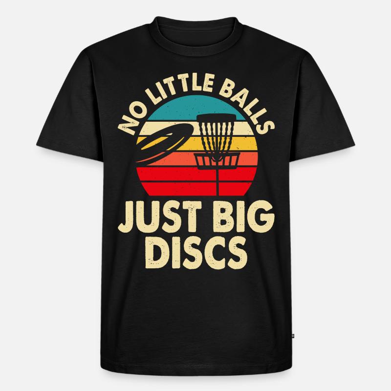 Discgolf Disc Golf - Männer Premium Bio T-Shirt - Schwarz