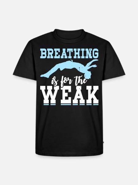 Swimming Float - Men's Premium Organic T-Shirt - black