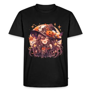 Witch Witch Witch Halloween Witch Outfit - Men's Premium Organic T-Shirt - black - Front - Nico (187cm)