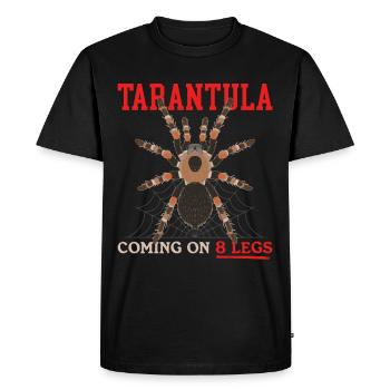 Tarentule Tarentule Araignée Tarentules Cadeau - T-shirt Premium bio Homme - noir - Devant - Nico (187cm)