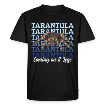 Tarentule Araignée Tarentule Tarentule Tarentule Cadeau - T-shirt Premium bio Homme - noir - Devant - Nico (187cm)