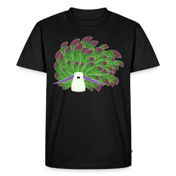 Nudibranches nudibranches - T-shirt Premium bio Homme - noir - Devant - Nico (187cm)