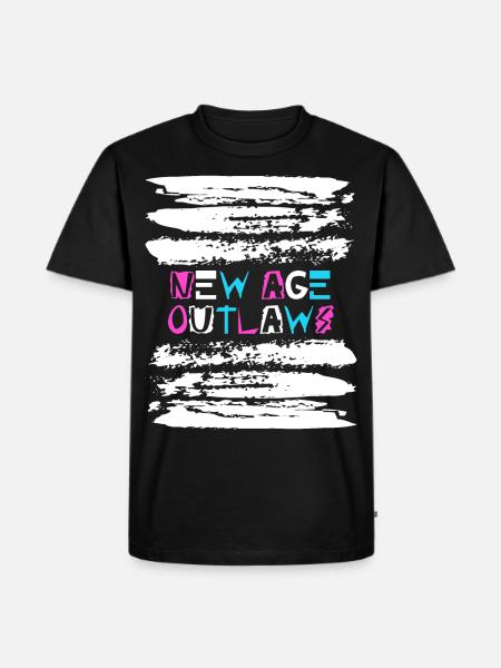 New Age Outlaws - Männer Premium Bio T-Shirt - Schwarz