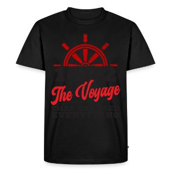 1492: The journey that changed everything - Men's Premium Organic T-Shirt - black - Front - Nico (187cm)