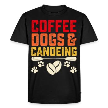Canoe Canoeist Canoeist - Men's Premium Organic T-Shirt - black - Front - Nico (187cm)