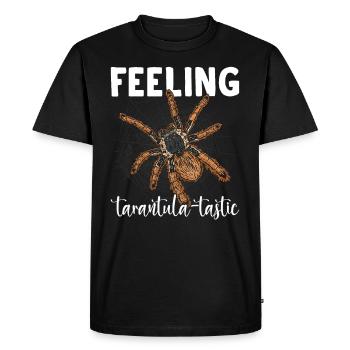 Sentiment Tarantula-tastique Tarantula Propriétaire Pet - T-shirt Premium bio Homme - noir - Devant - Nico (187cm)