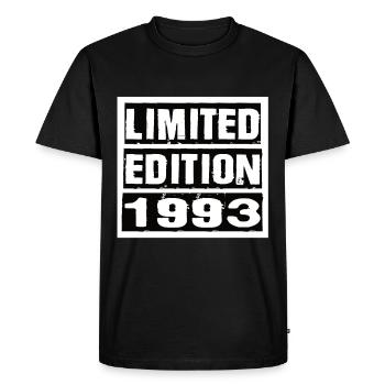 Edition Limitée 1993 Anniversaire 1993 Vintage Rétro - T-shirt Premium bio Homme - noir - Devant - Nico (187cm)
