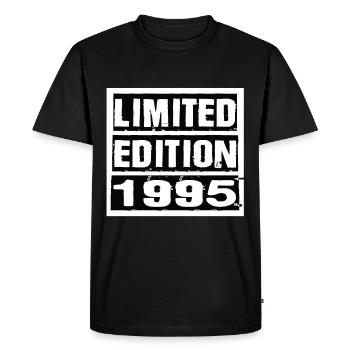 Edition Limitée 1995 Anniversaire 1995 Vintage Rétro - T-shirt Premium bio Homme - noir - Devant - Nico (187cm)